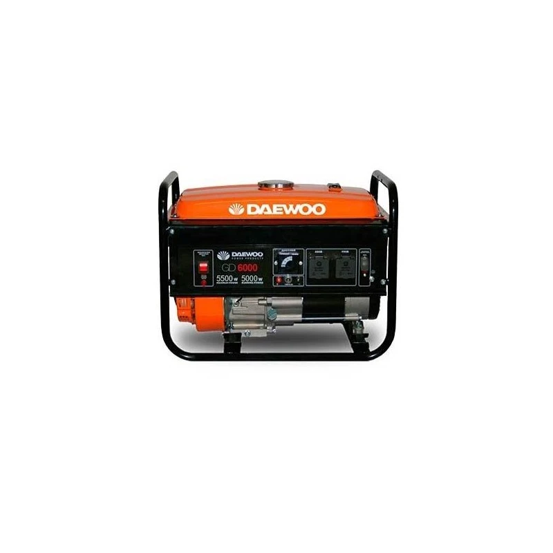 Бензинов генератор DAEWOO GD 6000, монофазен с ръчен старт, 5.5 kW, 25 L